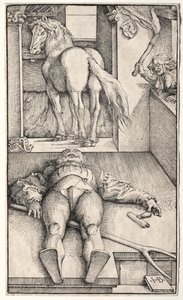 Den förhäxade brudgummen, 1544. av Hans Baldung Grien