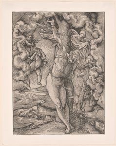 Den store Sankt Sebastian av Hans Baldung Grien