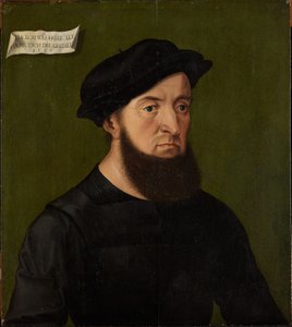 Mansporträtt av Hans Brosamer