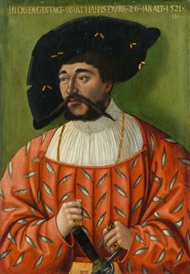 Porträtt av Hans Dürr av Hans Brosamer