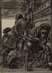 St George och draken av Hans Burgkmair