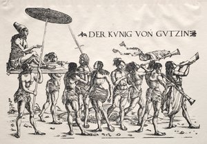 Kungen av Cochin. av Hans Burgkmair