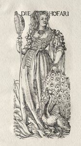 De sju lasterna: Stolthet, ca. 1510. av Hans Burgkmair