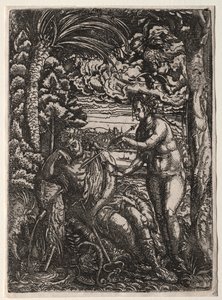 Venus och Merkurius av Hans Burgkmair
