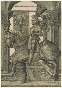 Kejsar Maximilian I av Hans Burgkmair I