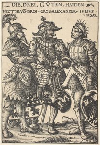 Hector, Alexander och Julius Caesar