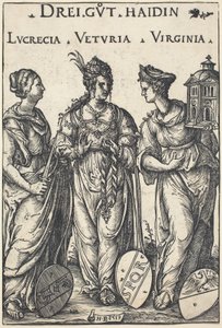 Lucretia, Veturia och Virginia