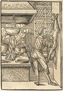 Boken med granatäpplen på latin som heter Malogranatus.. av Hans Burgkmair I and Johann Geiler von Kaysersberg