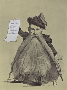 Karikatyr av den polske patrioten Franciszek Smolka