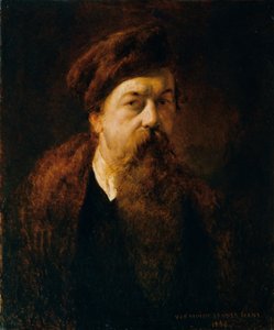 självporträtt av Hans Canon