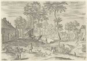 Utsikt över Schaerbeek Schaerbeke (titel på objekt) Sevärdheter från Brysselområdet (serietitel)