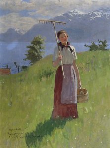Anne Trulsdatter Sande, Balestrand av Hans Dahl