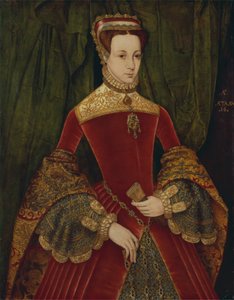 Porträtt av Mary Fitzalan, hertiginna av Norfolk
