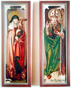 St. Margaret och St. Nicholas of Myra, c.1507