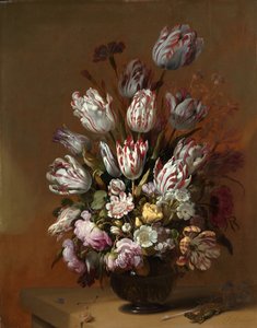 Stilleben med blommor, 1639. av Hans Gillisz. Bollongier