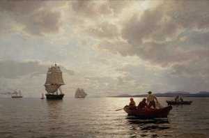 Från Oslofjorden av Hans Gude