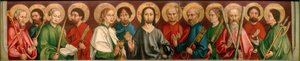 Kristus och de tolv apostlarna av Hans Haider