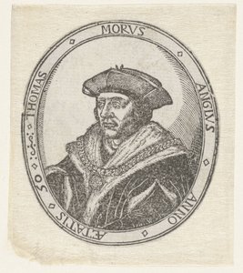 Porträtt av Thomas More av Hans Holbein (II) (attributed to)