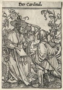 Dödsdansen: Kardinalen. av Hans Holbein