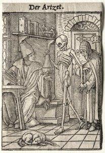 Dödsdansen: Doktorn. av Hans Holbein