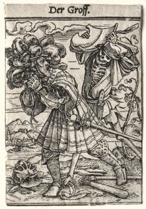 Dödsdansen: The Earl, ca. 1526. av Hans Holbein