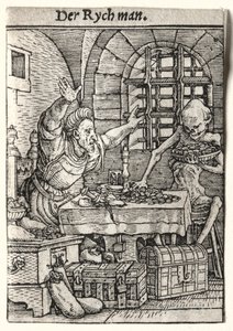 Dödsdansen: The Miser, ca. 1526.
