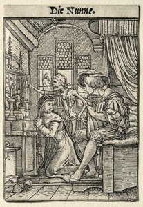 Dödsdansen: Nunnan av Hans Holbein
