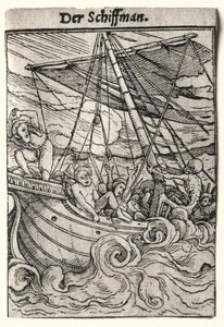 Dödsdansen: Sjömannen av Hans Holbein