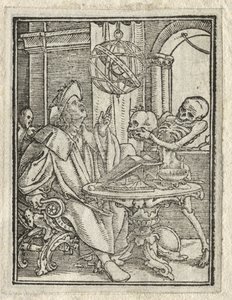 Dödsdansen: Astrologen, den rike mannen.