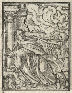 Dödsdansen: The Mendicant Friar; Nunnan av Hans Holbein