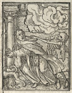 Dödsdansen: The Mendicant Friar, The Nun. av Hans Holbein