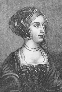 Anne Boleyn (ca 1507-36) andra hustru till Henry VIII av England (se även 68049) av Hans Holbein der Jüngere