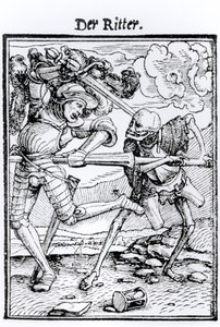Döden och riddaren, från 