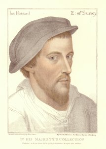 Henry Howard, greve av Surrey (akvatint) av Hans Holbein der Jüngere