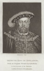 Henrik VIII kung av England av Hans Holbein der Jüngere