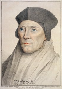 John Fisher, biskop av Rochester (1469-1535) graverad av Francesco Bartolozzi (1727-1815) av Hans Holbein der Jüngere