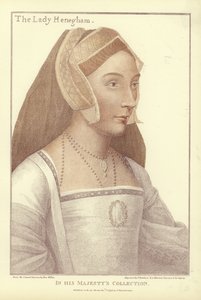 Mary, The Lady Henegham (akvatint)