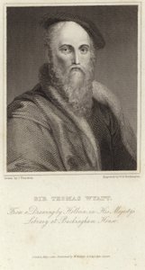 Porträtt av Sir Thomas Wyatt av Hans Holbein der Jüngere