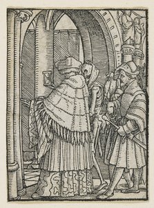 Kanonen från Dödsdansen (Lyons), 1538, 1523-1526 av Hans Holbein der Jüngere