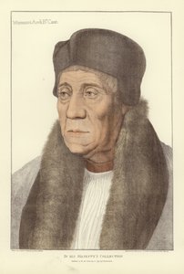 William Warham, ärkebiskop av Canterbury (akvatint)