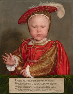 Edvard VI som barn av Hans Holbein the Younger