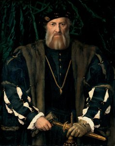 Franska: Charles de Solier, Sieur de Morette (1480-1552) Charles de Solier, Sieur de Morette av Hans Holbein the Younger