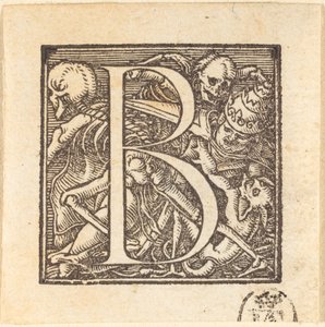 Bokstaven B. av Hans Holbein der Jüngere