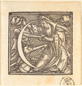 Bokstaven C. av Hans Holbein der Jüngere