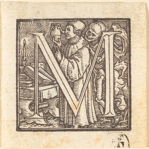 Bokstaven M. av Hans Holbein der Jüngere