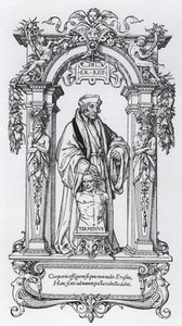 Porträtt av Erasmus av Rotterdam (Erasmus "i fallet") av Hans Holbein the Younger