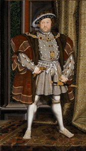 Porträtt av Henrik VIII av Hans Holbein the Younger