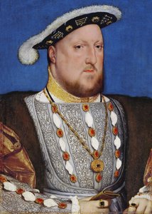Porträtt av Henrik VIII av England av Hans Holbein the Younger