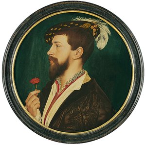 Porträtt av Simon George av Cornwall av Hans Holbein der Jüngere