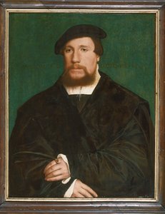 Porträtt av en hansaköpman av Hans Holbein the Younger